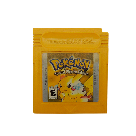 Jogo Pokémon Yellow Version (Special Pikachu Edition) - GBC