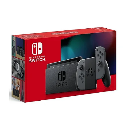 Console Nintendo Switch Cinza - Nintendo (Desbloqueado)