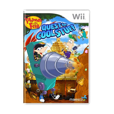 Jogo Phineas and Ferb: Quest for Cool Stuff - Wii