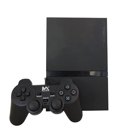 Console PlayStation 2 Slim Preto - Sony (Desbloqueado)