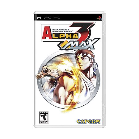 Jogo Street Fighter Alpha Max 3 - PSP (Favorites)