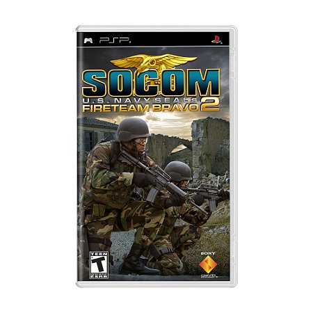 Jogo Socom: U.S. Navy Seals Fireteam Bravo 2 - PSP (Greatest Hits)