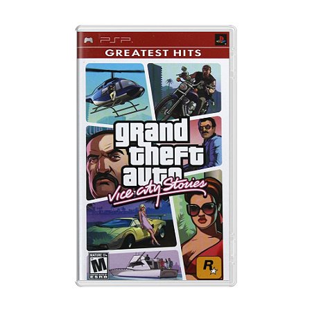 Jogo Grand Theft Auto: Vice City Stories (GTA) - PSP (Greatest Hits)