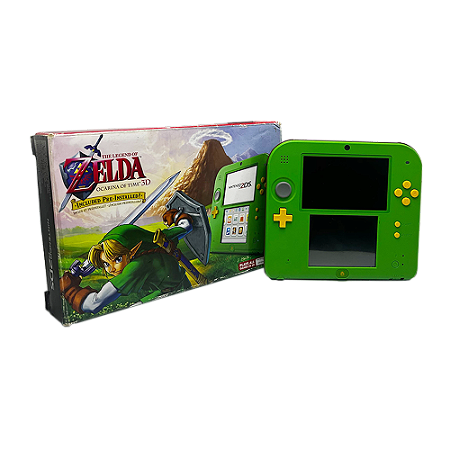 Console Nintendo 2DS (Ocarina of Time Edition) - Nintendo (Desbloqueado)