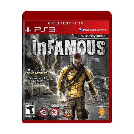 Jogo inFAMOUS - PS3 (Greatest Hits)