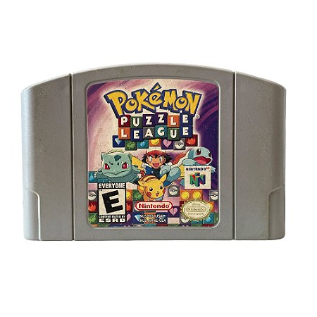 Jogo Pokemon Puzzle League - N64