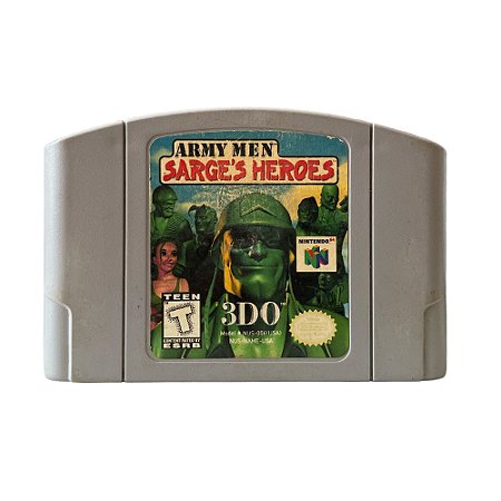 Jogo Army Men: Sarge's Heroes - N64