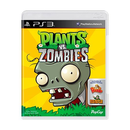 Jogo Plants Vs. Zombies - PS3