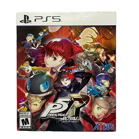Jogo Persona 5 Royal (SteelCase) - PS5