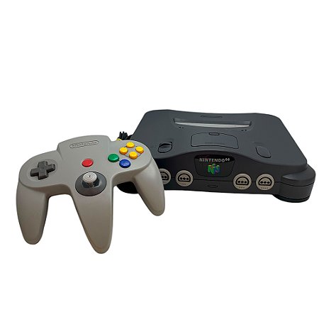 Console Nintendo 64 Cinza - Nintendo