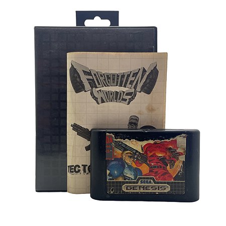 Jogo Forgotten Worlds - Mega Drive