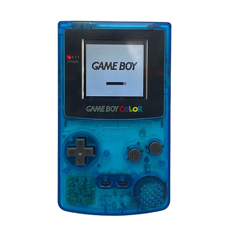 Console Game Boy Color Azul Translucido - Nintendo