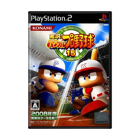 Jogo Jikkyou Powerful Pro Yakyuu 15 - PS2 (Japonês)