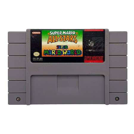 Jogo Super Mario All Stars + Super Mario World - SNES