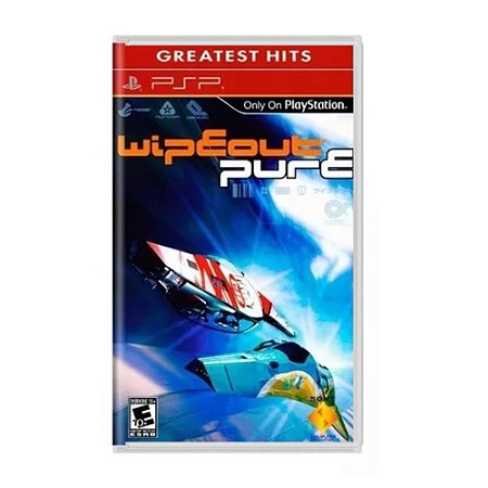 Jogo Wipeout Pure - PSP (Greatest Hits)