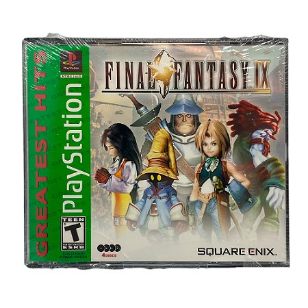 Jogo Final Fantasy IX - PS1 (Greatest Hits) (LACRADO)