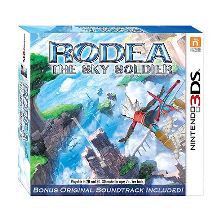 Jogo Rodea the Sky Soldier + Soudtrack - 3DS