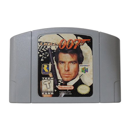 Jogo 007 GoldenEye - N64