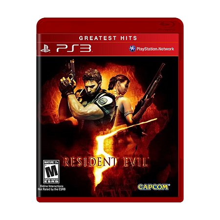 Jogo Resident Evil 5 - PS3 (Greatest Hits)