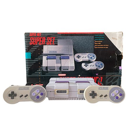 Console Super Nintendo: SUPER SET (PlayTronic) - SNES