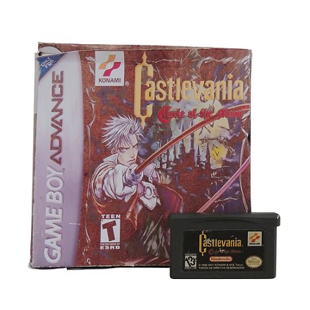 Jogo Castlevania: Circle of the Moon - GBA (Caixa Repro)