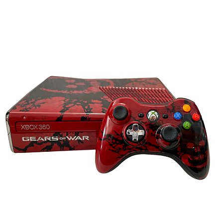 Console Xbox 360 Slim 320GB (Edição Limitada Gears of War 3) - Microsoft