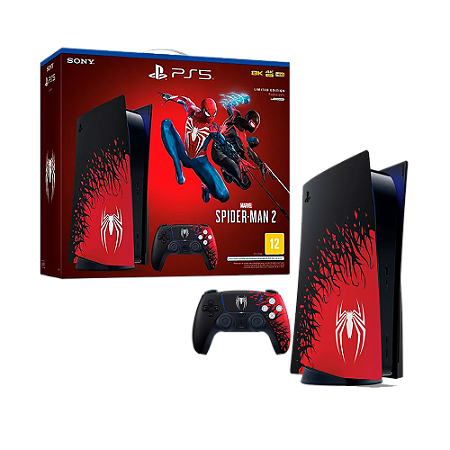 Console Playstation 5 Sony Spider Man 2 Marvel (Edição Limitada) - Sony