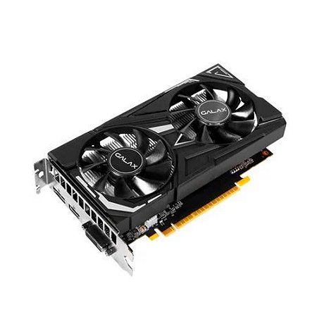 Placa de Vídeo GTX 1650, Galax NVIDIA GeForce, 4GB GDDR6, EX Plus, 1-Click OC, 128 Bits - GALAX