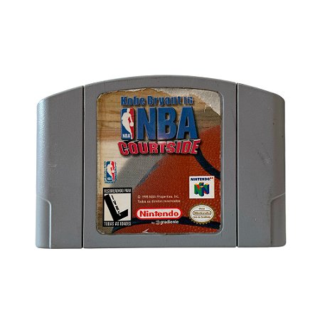 Jogo Kobe Bryant in NBA Courtside - N64