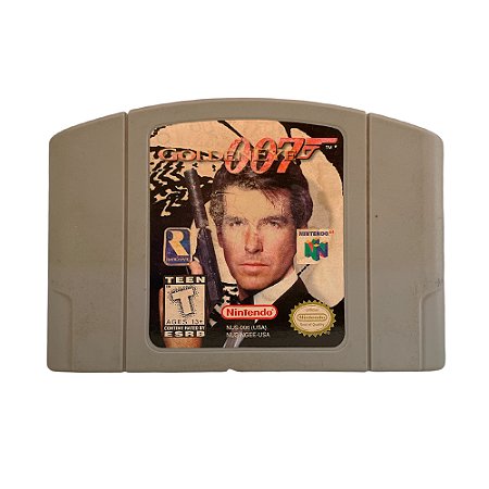 Jogo 007 GoldenEye - N64