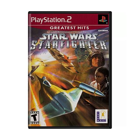 Jogo Star Wars Starfighter - PS2 (Greatest Hits)