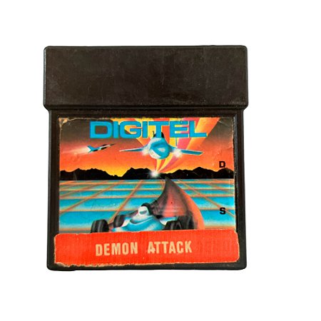 Jogo Dactar 2 em 1 (Chopper Command e Demon Attack) - Atari