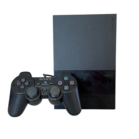 Console PlayStation 2 Slim Preto - Sony