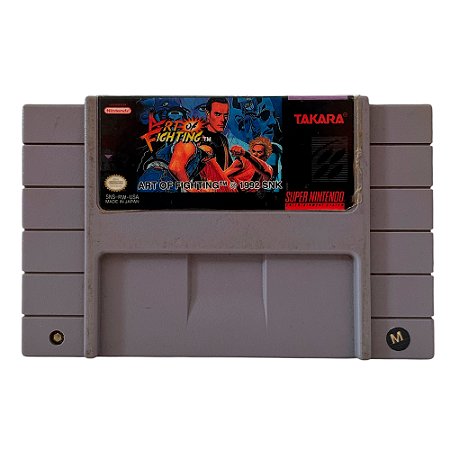 Jogo Art of Fighting - SNES