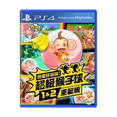 Jogo Tabegoro! Super Monkey Ball 1&2 Remake - PS4