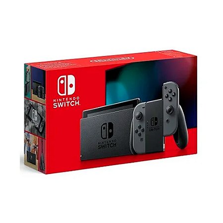 Console Nintendo Switch Cinza - Nintendo (Desbloqueado)