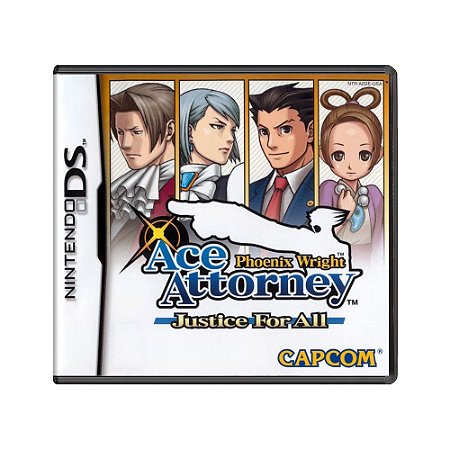 Jogo Phoenix Wright: Ace Attorney Justice for All - DS