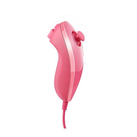 Controle Nintendo Nunchuk Rosa