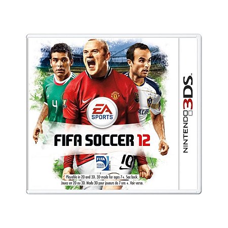 Jogo FIFA Soccer 12 - 3DS