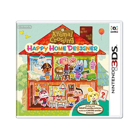 Jogo Animal Crossing: Happy Home Designer - 3DS
