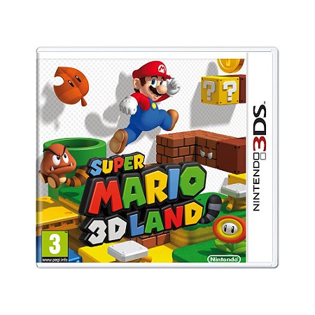 Jogo Super Mario 3D Land - 3DS (Europeu)