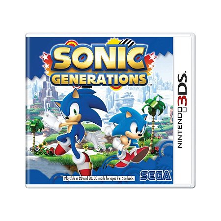 Jogo Sonic Generations - 3DS