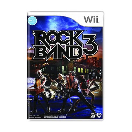 Jogo Rock Band 3 - Wii