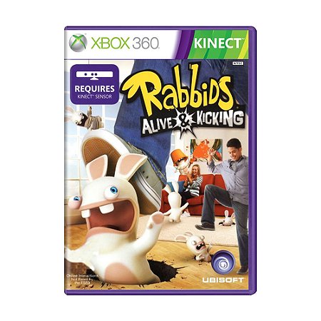 Jogo Raving Rabbids: Alive & Kicking - Xbox 360