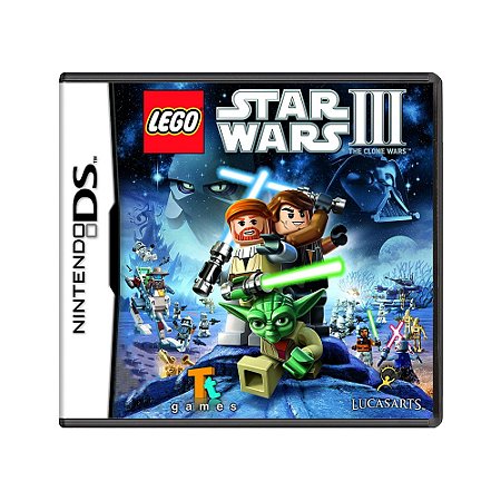 Jogo Lego Star Wars III: The Clone Wars - DS