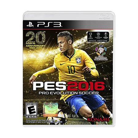 Jogo Pro Evolution Soccer 2016 (PES 2016) - PS3