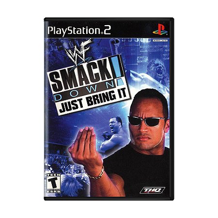 Jogo WWF SmackDown! Just Bring It - PS2