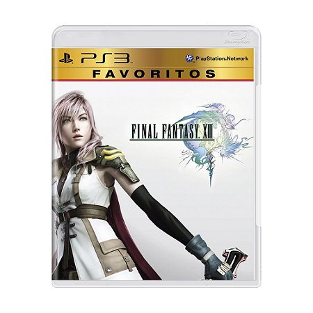 Jogo Final Fantasy XIII - PS3 (Favoritos)