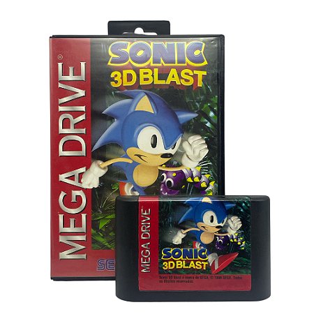 Jogo Sonic 3D Blast - Mega Drive