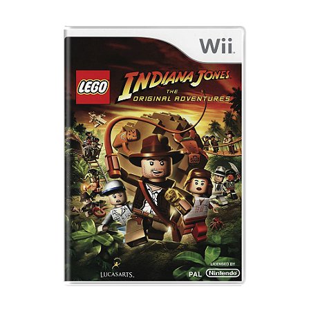 Jogo LEGO Indiana Jones: The Original Adventures - Wii (Europeu)